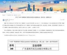 NG游戏入选广州市“专精特新”民营企业扶优计划培育企业名单
